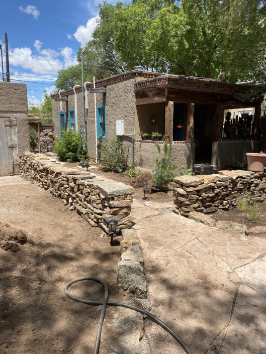 Double-sided dry stack walls